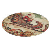 ヴィンテージお洒落/サンタ/クリスマス カッティングボード (角)