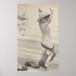 ヴィンテージお風呂 ポスター