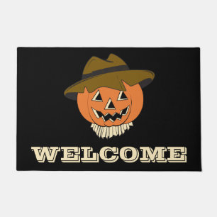 ヴィンテージかかしの書式 ドアマット