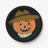 ヴィンテージかかし紙プレート ペーパープレート (正面)