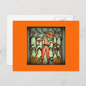 ヴィンテージかかし ポストカード (正面/裏面)