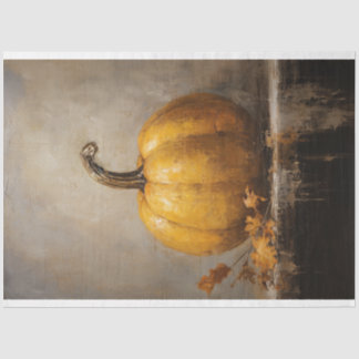 ヴィンテージかぼちゃティッシュペーパーデクページ 薄葉紙