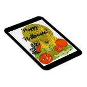 ヴィンテージかぼちゃパッチ マグネット (右側)