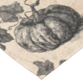 ヴィンテージかぼちゃ及びつる植物版木、銅版、版画パターン(2) テーブルクロス (アングル)