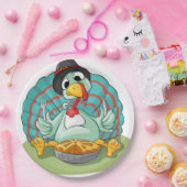 ヴィンテージかぼちゃ感謝祭素朴秋 ペーパープレート (パーティー)