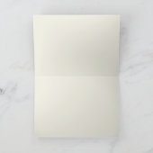 ヴィンテージからの夏のグリーティングカードビーチ カード (内部)