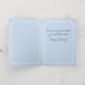 ヴィンテージからアンティークおもしろい誕生日カード 箔シーズンカード (内側レイダウン)