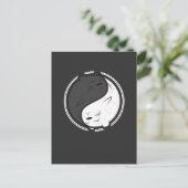 ヴィンテージかわいいかわいいオッターシャツ ポストカード (スタンド正面)