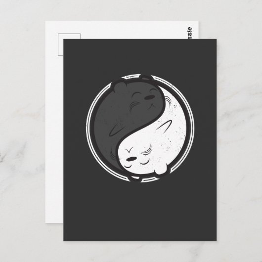 ヴィンテージかわいいかわいいオッターシャツ ポストカード (正面/裏面)