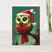 ヴィンテージかわいいサンタクロウクリスマス シーズンカード (正面)