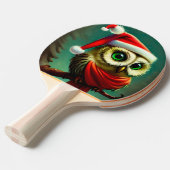 ヴィンテージかわいいサンタフクロムクリスマスホリデー 卓球ラケット (正面アングル)