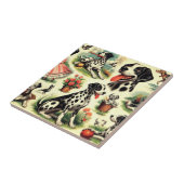 ヴィンテージかわいいダルマチアンシームレス タイル (側面)