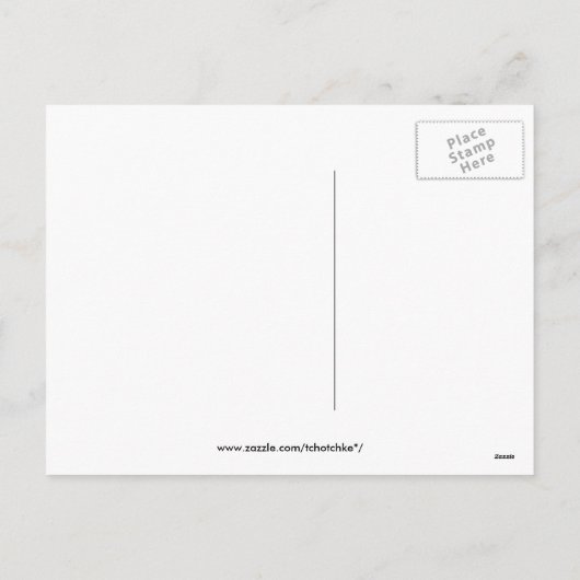 ヴィンテージかわいいバレンタインデーとチョコレート入り女の子 シーズンポストカード (裏面)