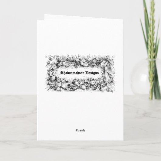 ヴィンテージかわいいパンプバレンタインデーカード先生 シーズンカード (裏面)