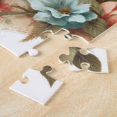 ヴィンテージかわいいビーグルパピー ジグソーパズル (側面)