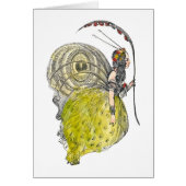 ヴィンテージかわいいファンタジー蝶の妖精と翼 (正面)