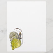 ヴィンテージかわいいファンタジー蝶の妖精と翼 (正面)