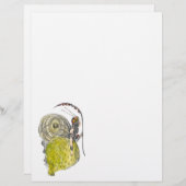 ヴィンテージかわいいファンタジー蝶の妖精と翼 (正面/裏面)