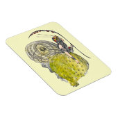 ヴィンテージかわいいファンタジー蝶の妖精と翼 マグネット (右側)