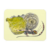 ヴィンテージかわいいファンタジー蝶の妖精と翼 マグネット (横)