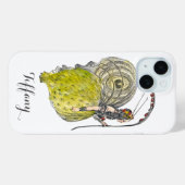 ヴィンテージかわいいファンタジー蝶の妖精と翼 Case-Mate iPhoneケース (裏面 (横))