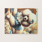 ヴィンテージかわいいプー絵画ドル ジグソーパズル (横)