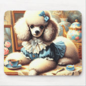 ヴィンテージかわいいプー絵画ドル マウスパッド (正面)