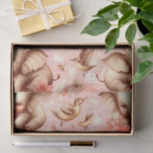 ヴィンテージかわいいベビーゾウ模様 薄葉紙 (ギフト)