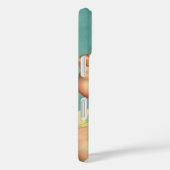 ヴィンテージかわいいベビー電話で話す子犬 Case-Mate iPhoneケース (裏面 / 右)