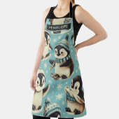 ヴィンテージかわいいペンギン エプロン (インサイチュ)