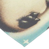 ヴィンテージかわいいペンギン テーブルクロス (アングル)