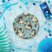 ヴィンテージかわいいペンギン ペーパープレート (パーティー)