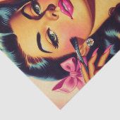 ヴィンテージかわいいメイクアップ 薄葉紙 (詳細)