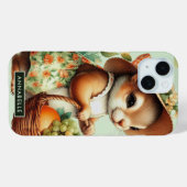 ヴィンテージかわいいリス絵画ズ Case-Mate iPhoneケース (裏面 (横))