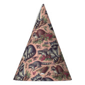 ヴィンテージかわいいルーン パーティーハット (左)