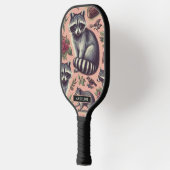 ヴィンテージかわいいルーン ピックルボールラケット (左)