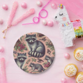 ヴィンテージかわいいルーン ペーパープレート (パーティー)