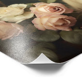 ヴィンテージかわいい子犬のポートレートアートエディ大事な行事 フォトプリント            (角)