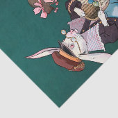 ヴィンテージかわいい小さな女の子バニーラビットイースターエッグ 薄葉紙 (詳細)