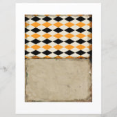 ヴィンテージかわいい魔女ハロウィンジャンクジャーナルページ (裏面)