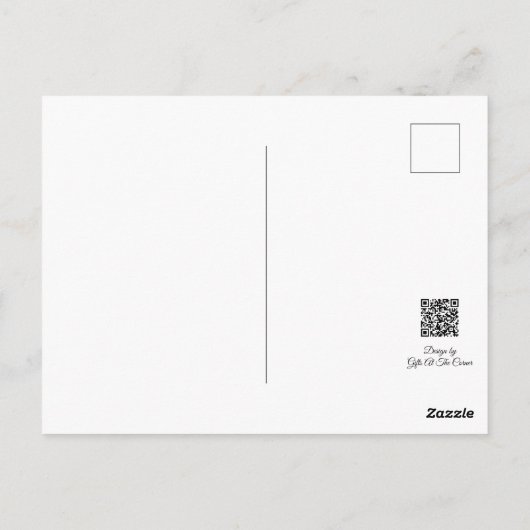 ヴィンテージかわいい黒猫と子猫 ポストカード (裏面)