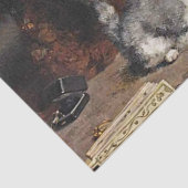 ヴィンテージかわいい黒猫と子猫 薄葉紙 (詳細)