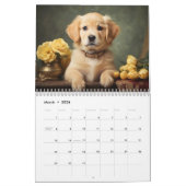 ヴィンテージかわいい2025ペット人気があるポートレートかわいい カレンダー (3月 2026)