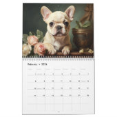 ヴィンテージかわいい2025ペット人気があるポートレートかわいい カレンダー (2月 2026)