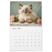 ヴィンテージかわいい2025ペット人気があるポートレートかわいい カレンダー (1月 2026)