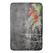 ヴィンテージかわいらしアジアンバスルーム バスマット (正面縦)