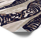 ヴィンテージかわいらしアールヌーボー ポスター (角)