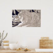 ヴィンテージかわいらしアールヌーボー ポスター (キッチン)