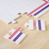 ヴィンテージかわいらしウェア1950sプロムパーティードレス ジグソーパズル (側面)