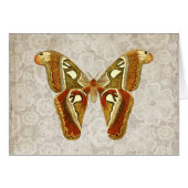 ヴィンテージかわいらしガ植物用グリーティングカード (正面横)